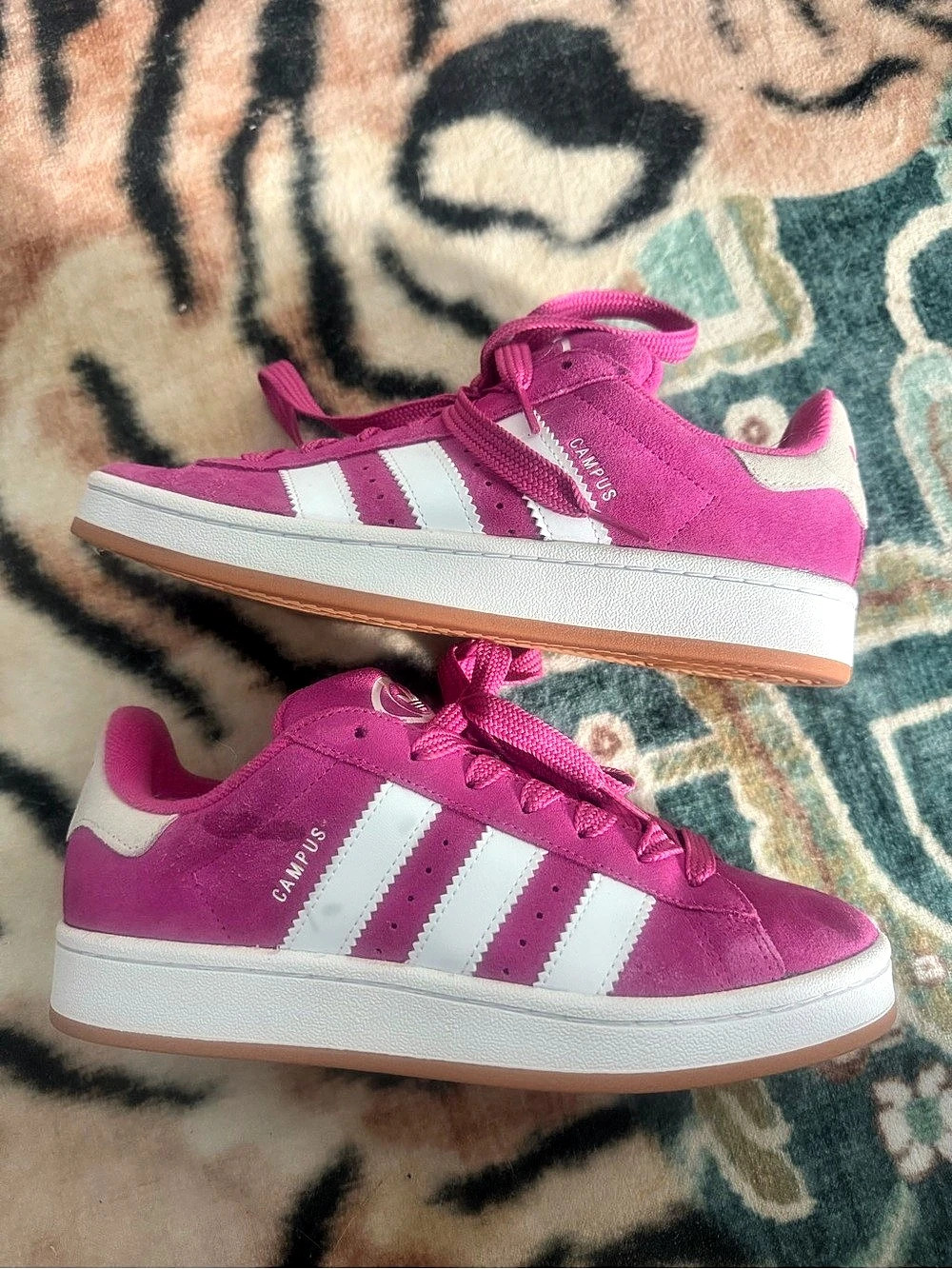 adidas Campus 00s Pink & White Sneakers